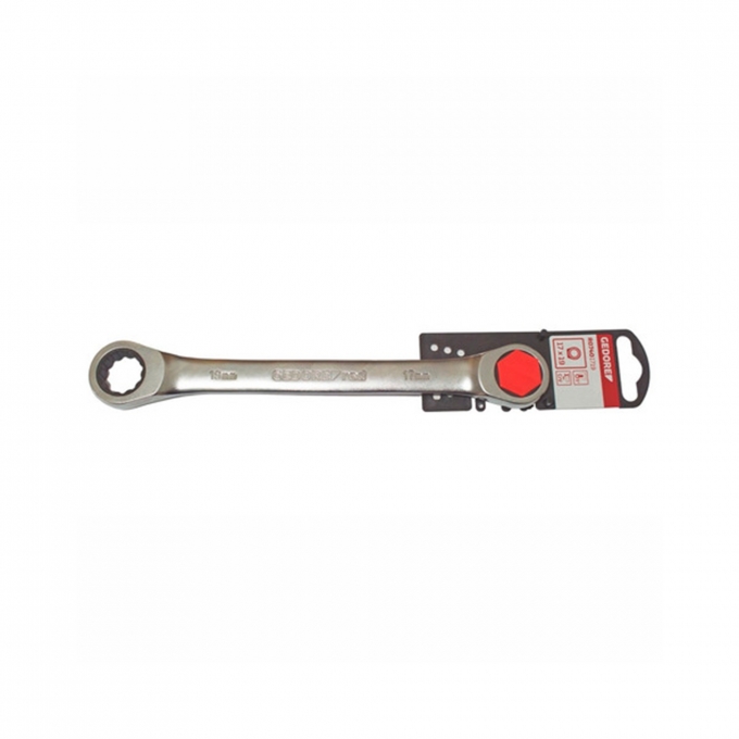 Chave Estrela Plana C/Catraca 17x19mm R07401719 Gedore