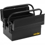 Caixa metálica para ferramentas com 3 gavetas 30x19x16cm