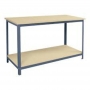 BANCADA MODULAR 725X910X450 (79650) ESTRUTURACINZA GRAFITE TEXTUR     PRESTO