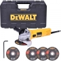 Esmerilhadeira 4 1/2 220v C/ 5 Abras Dwe4010k-B2 Dewalt