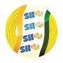 Cabo Flexivel 6 Amarelo 750V Flexsil Rolo 100 metros Sil