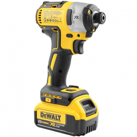 PARAFUSADEIRA DE IMPACTO 1/4 20V LI-ION BRUSHLESS 127V DCF887M2-BR     DEWALT