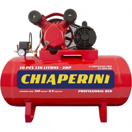 COMPRESSOR AR 10/110 RED RCH 110L C/MM 2HP 110/220V IP21 19195     CHIAPERINI