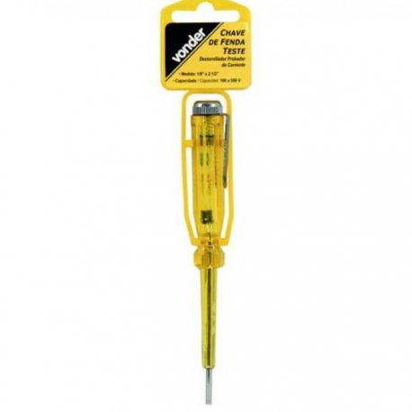 CHAVE FENDA TESTE 5 1/2" 500V 3571091520     VONDER