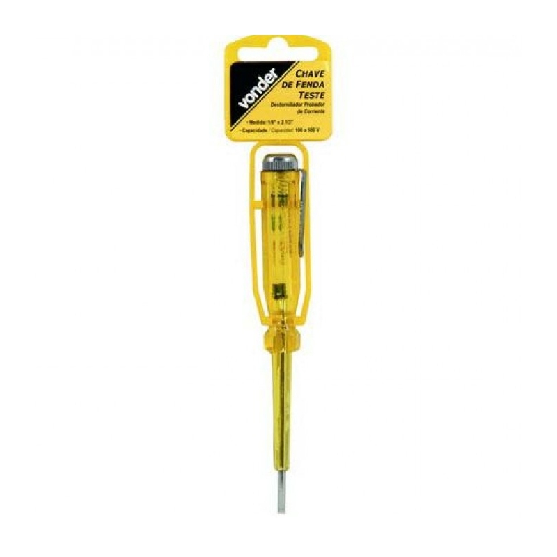 CHAVE FENDA TESTE 5 1/2" 500V 3571091520     VONDER