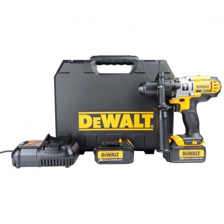 PARAF FURAD DCD985 1/2" 2 BAT LITIO 127V CARR+MALETA     DEWALT