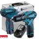 COMBO PARAFUSADEIRA FURADEIRA DE IMPACTO BATERIA 12V LCT204 MAKITA