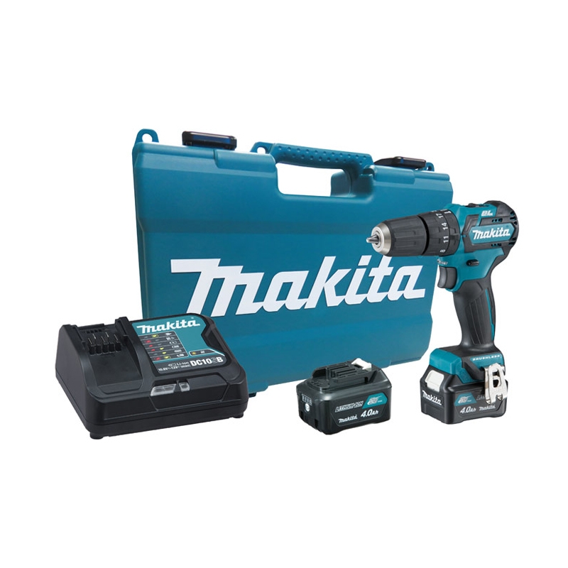 PARAFUSADEIRA/FURADEIRA DE IMPACTO 12V 4AH HP332DSME - MAKITA