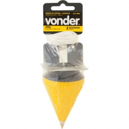 PRUMO DE CENTRO PLAST 300G 3321300002     VONDER