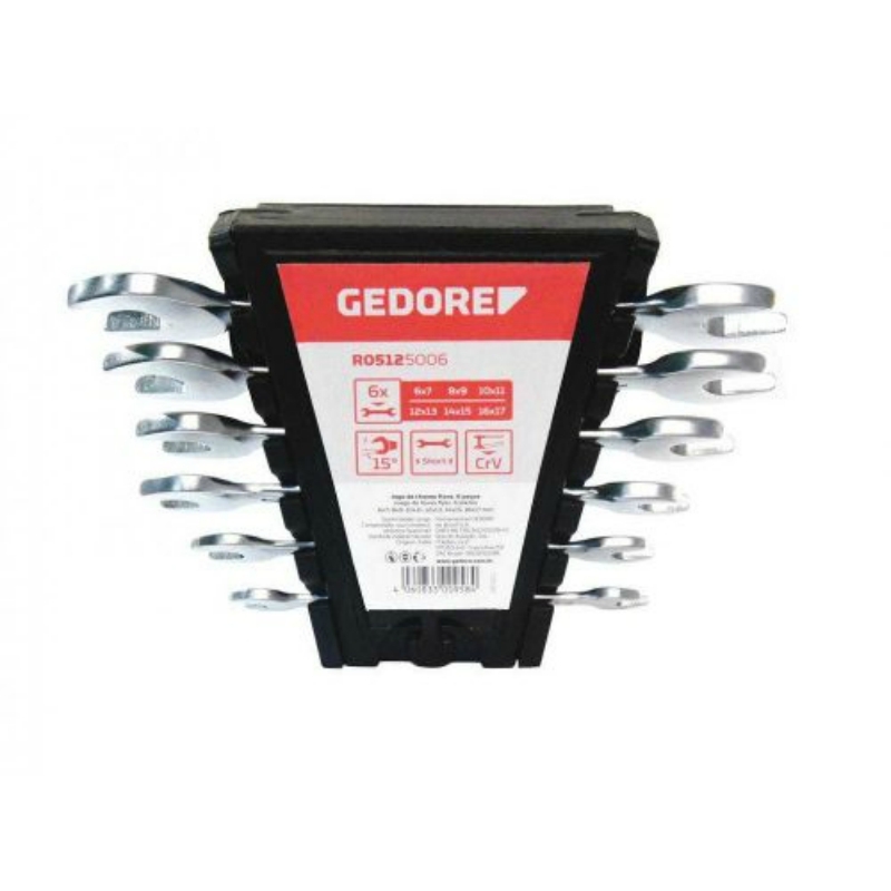 JG CHAVE FIXA 6-17mm 6PCS R05125006 3300958     GEDORE
