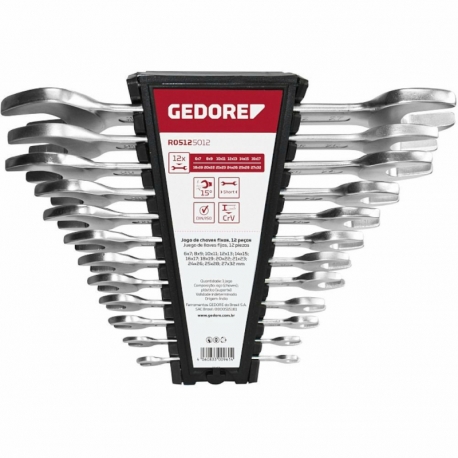 JG CHAVE FIXA 6-32mm 12PCS R05125012 3300961     GEDORE