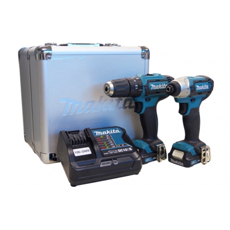 COMBO HP331D+TD110D+MALAL+CAR+BAT+BIT CLX202SAX-P