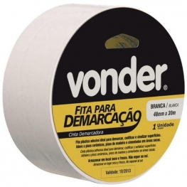 FITA DEMARC 48mmX30m BRANCA 1065504321 VONDER
