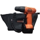 KIT PARAFUSADEIRA/FURADEIRA 12V C/ BOLSA 15 PÇ CD121KA-BR     DEWALT