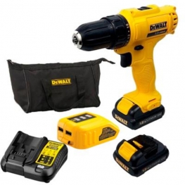 PARAFUSADEIRA E FURADEIRA 12V 127V C/ ADAP. USB DCD700CH-BR     DEWALT