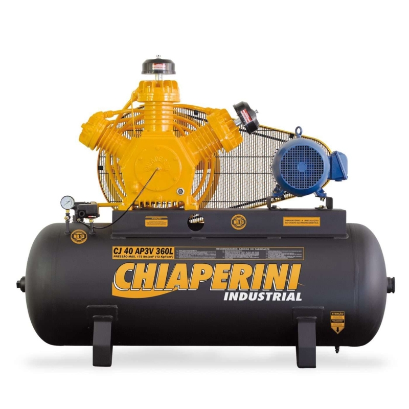 COMPRESSOR AR 40AP3V RCH 360L C/MT 10HP 220/380V IP55 4301     CHIAPERINI