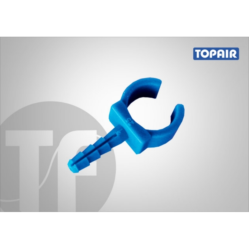 SUPORTE DESLIZANTE 32 PPR AZUL P/ AR COMPRIMIDO (AC) SD32A     TOPFUSION