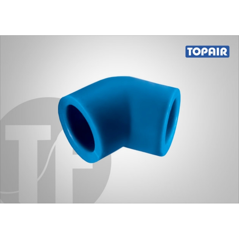 JOELHO 45 25 PPR AZUL P/ AR COMPRIMIDO (AC) JO255A     TOPFUSION