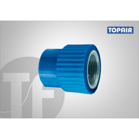 LUVA MISTA 25X1/2 PPR AZUL P/ AR COMPRIMIDO (AC) LM25120A     TOPFUSION