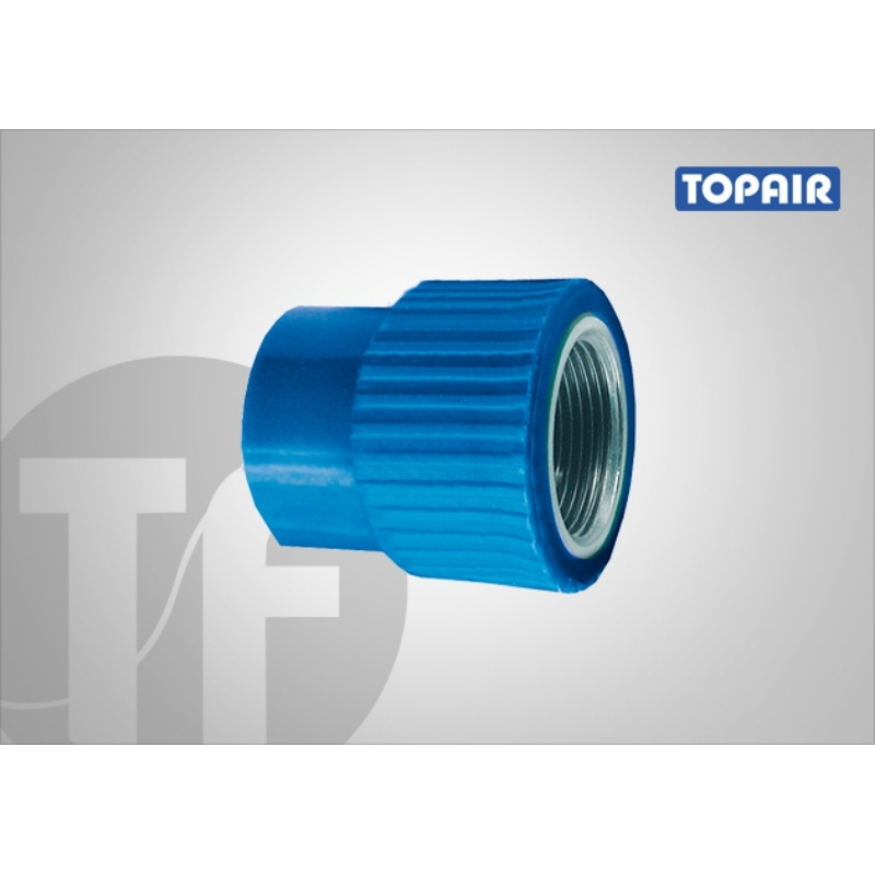 LUVA MISTA 25X1/2 PPR AZUL P/ AR COMPRIMIDO (AC) LM25120A     TOPFUSION