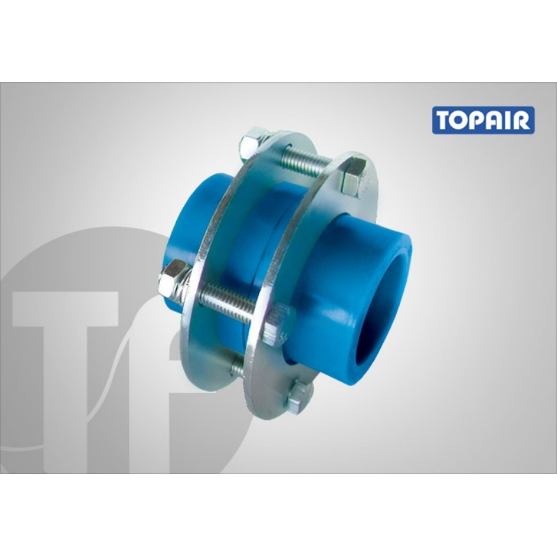 UNIAO COM FLANGE 25 PPR AZUL P/ AR COMPRIMIDO (AC) UNF250A     TOPFUSION