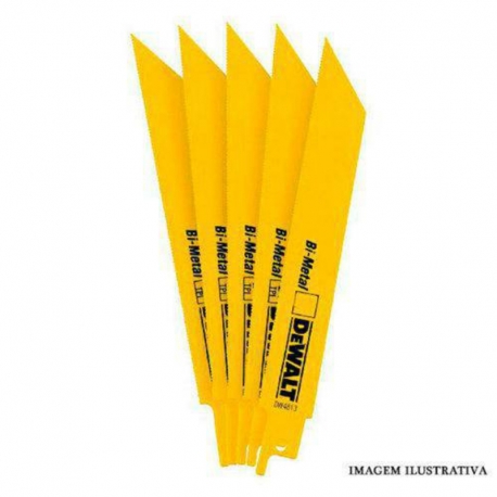 LAMINA DW4838 P/ SERRA SABRE (CARTELA C/ 5un)     DEWALT
