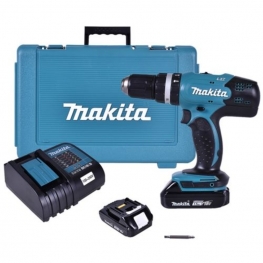 PARAFUSADEIRA FURADEIRA IMPACTO 18V 13MM DHP453SYE-P     MAKITA