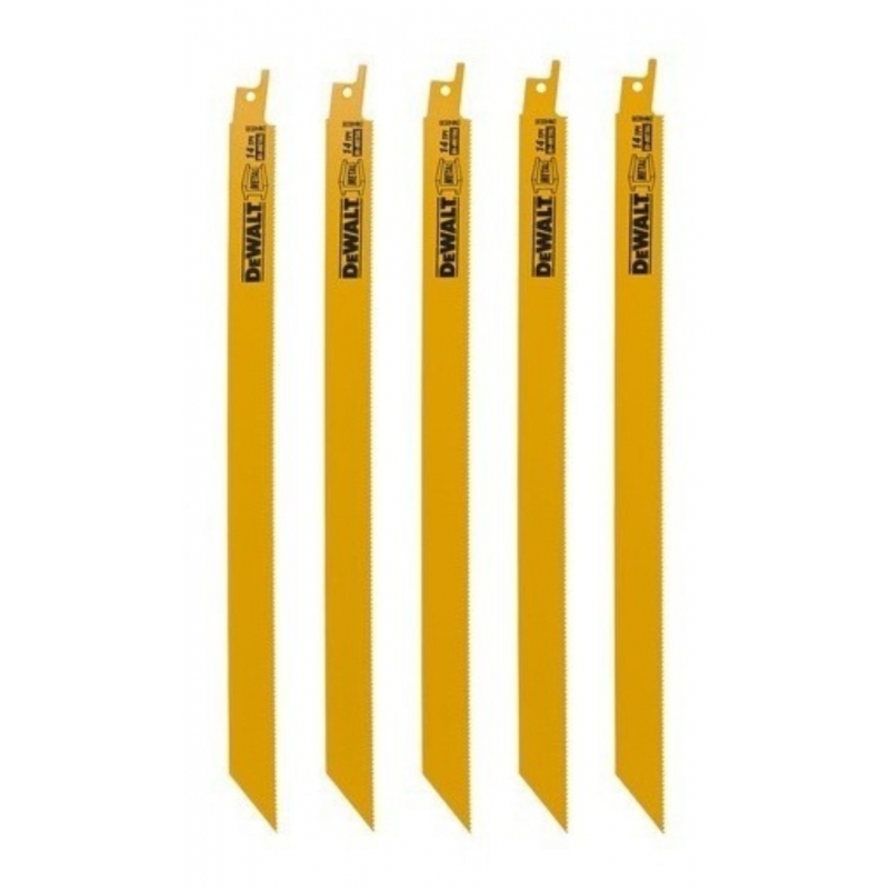 LAMINA SERRA SABRE P/METAL 12" KIT C/5  DW4838      DEWALT