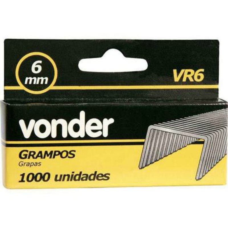 GRAMPO 06mm VR6 C/1000 2898406000     VONDER