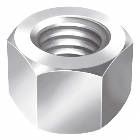 PORCA SEXTAVADA UNC 5/32 CHV 1/4