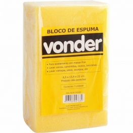 ESPUMA EM BLOCO 22X13X6      VONDER