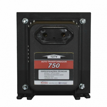 Auto transformador 750va 525w t. tripolar kitec