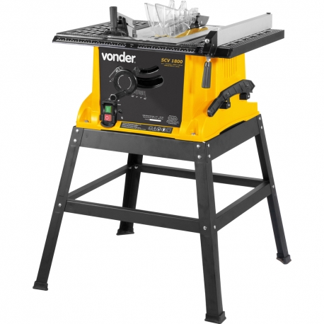 Serra circular com mesa, 10"", SCV 1800, 127 V~, VONDER