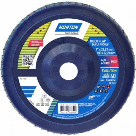 Flap disco evolution r822 p80 66623313566     norton
