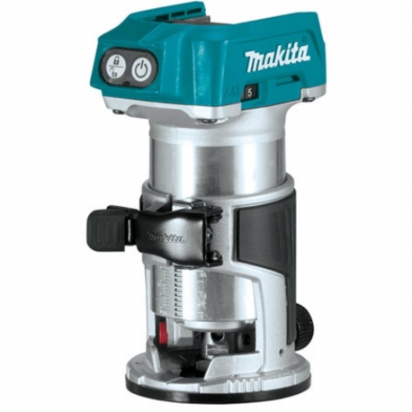 Tupia 6 e 8mm 18v drt50z  s/ bateria     makita