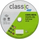 Disco de corte t41 180x3.0x22.23 classic ar302 norton