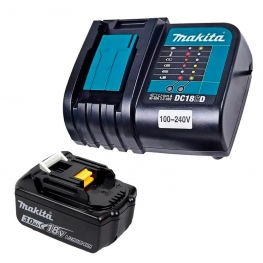 Kit Carregador Dc18sd-biv e Bat Bl1830b 191e71-9     Makita