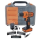 Parafusadeira Bateria 12v C/Acessorios LD12SC Black&Decker