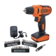 Parafusadeira Bateria 12v C/Acessorios LD12SC Black&Decker