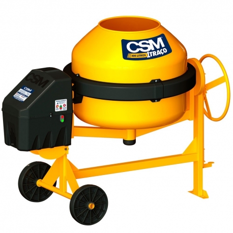 Betoneira 400 Litros Com Motor Mono 1 Traço Super Csm