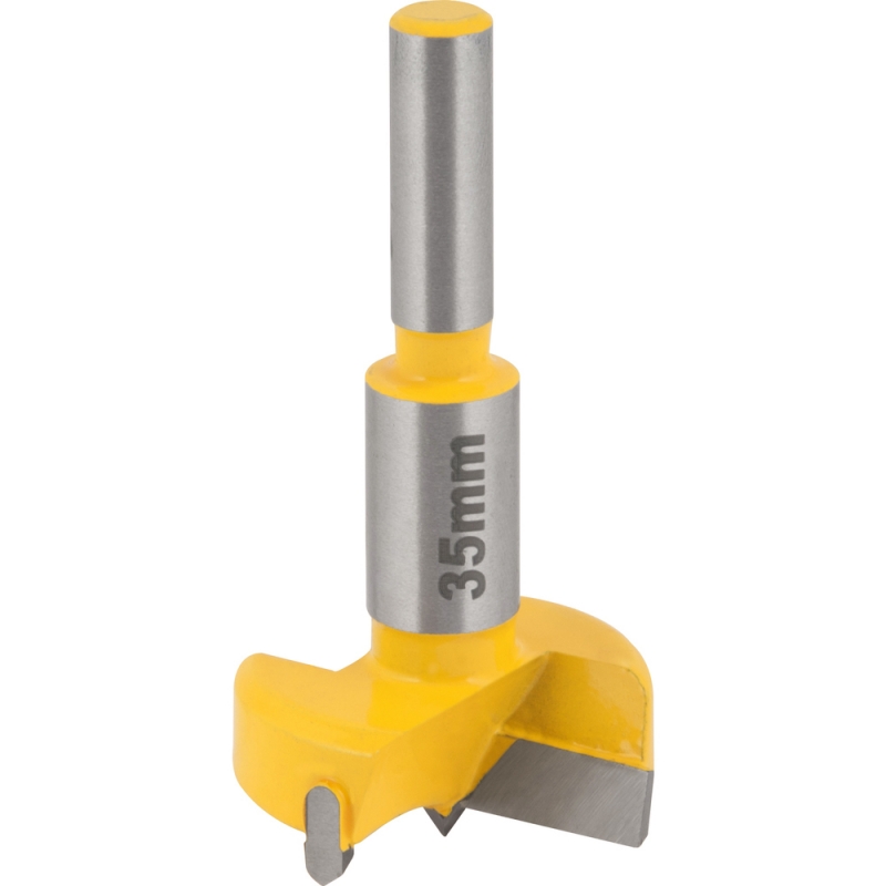 Fresa Com Dentes De Vídea/Metal Duro Para Dobradiça Tipo Caneco 35mm Com 2 Dentes Vonder