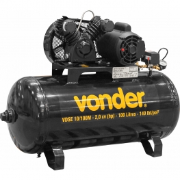 Compressor de ar VDSE 10/100M, monofásico, 127 V~/220 V~, VONDER