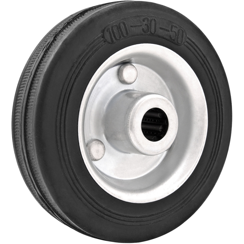 Roda de borracha 5"" leve VONDER