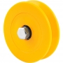 Roldana para portão 2.1/2"", tipo V, em nylon, sem caixa, VONDER
