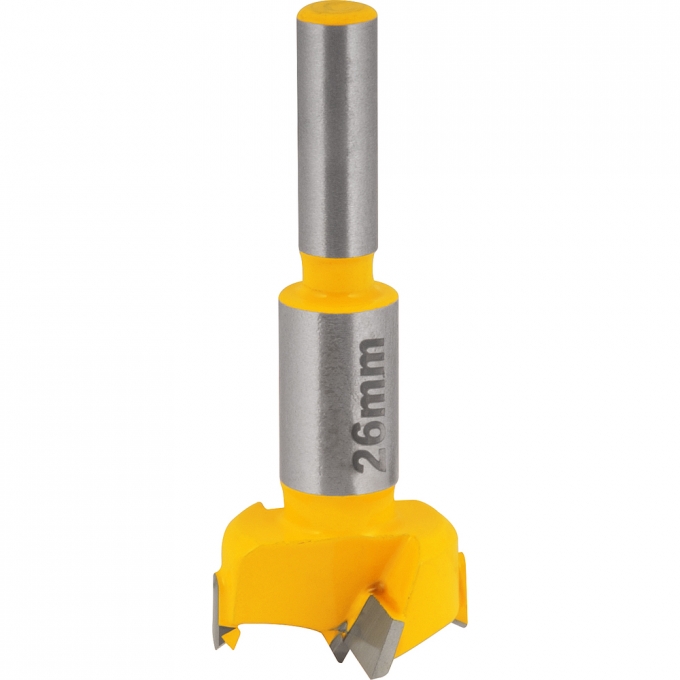 Fresa Com Dentes De Vídea/Metal Duro Para Dobradiça Tipo Caneco 26mm Com 2 dentes Vonder