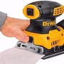 Lixadeira orbital 1/4" de folha 110v dwe6411br     dewalt